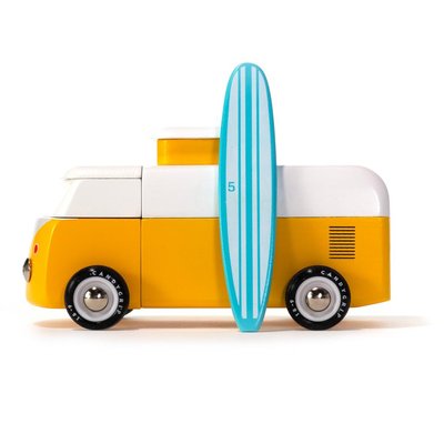 VW Beach Bus sunset jaune CANDYLAB TOYS