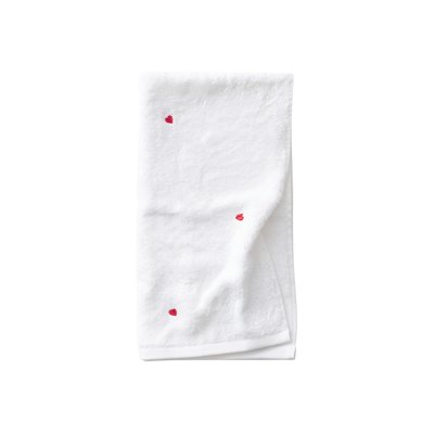 Drap de bain coton blanc ADORE CARRE BLANC