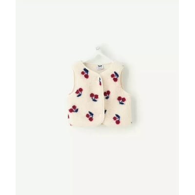 Gilet senza maniche, con stampa con ciliegie TAPE A L'OEIL