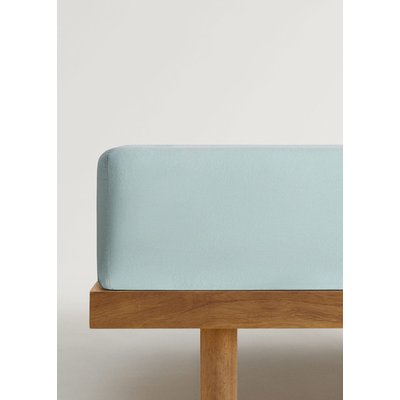 Drap-housse coton lavé 150 cm MANGO HOME