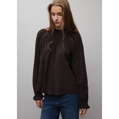 Blouse avec empiècement froncé MANGO TEEN