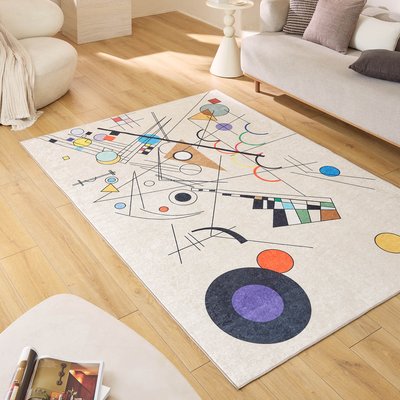 Tapis lavable moderne STAMPA NAZAR RUGS