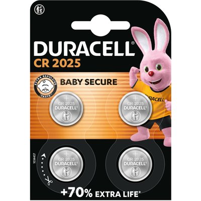 Pile DL/CR 2025 x4 DURACELL