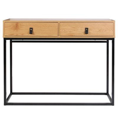 Console 2 tiroirs en bois et métal Jac THE HOME DECO FACTORY