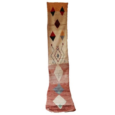 Tapis de couloir berbère marocain pure laine 82 x 489 cm AFK LIVING
