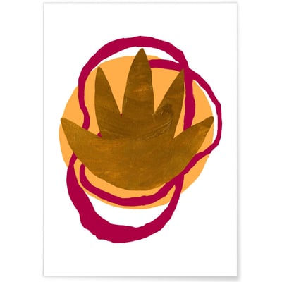 Affiche Abstract Tribute 1 L'AFFICHERIE
