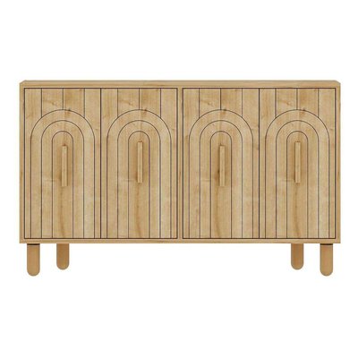 Buffet 4 portes en aggloméré Tiger HANAH HOME