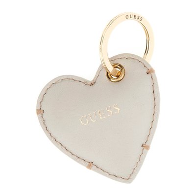 Porte-Clés Cœur Cuir Véritable GUESS
