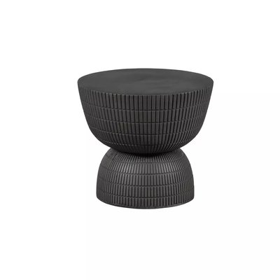 Table basse ronde en fibre de verre - SAMSON WOOOD