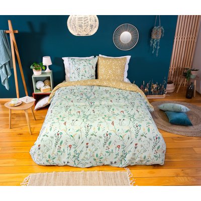 Parure housse de couette microfibre, Florissane C DESIGN HOME TEXTILE