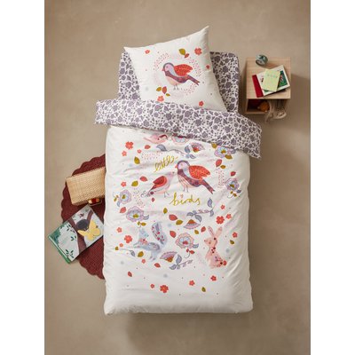 Parure housse de couette + taie d'oreiller enfant NORTH FOLK Oeko-Tex® VERTBAUDET