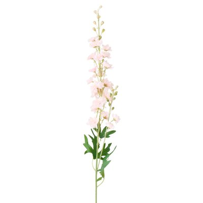 Rose trémière fleur artificielle 12x5x80cm WADIGA