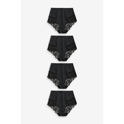 Culottes gainantes bikini dentelle, lot de 4 NEXT