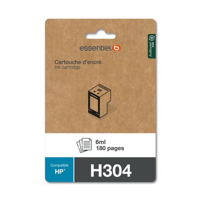 Cartouche d'encre H304 Noire ESSENTIEL B