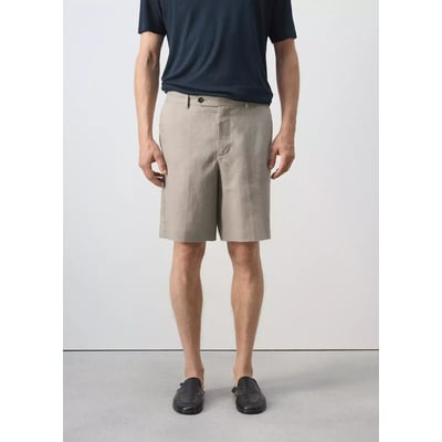 Bermuda regular-fit 100 % lin MANGO MAN