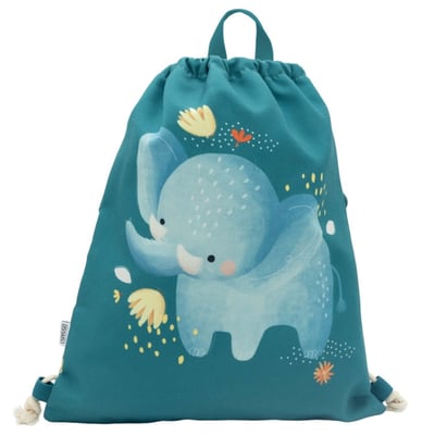 Sac à cordon enfant imperméable pour école piscine et sport ANIMAUX SASSI