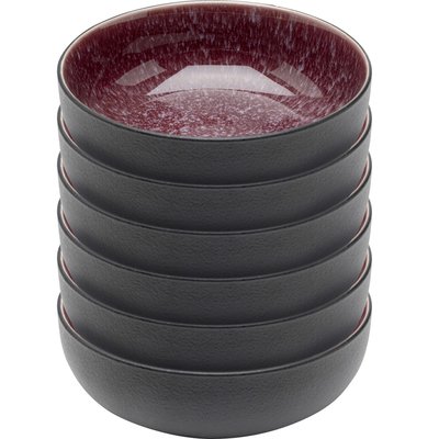 Lot de 6 bols en grès, ALISSA KARE DESIGN