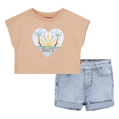 Ensemble 2 pièces T-shirt et short LEVI'S KIDS