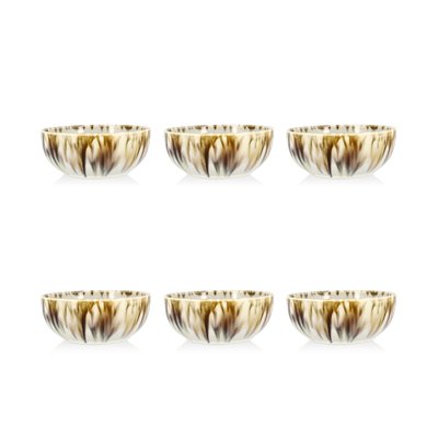Lot de 6 coupelles en porcelaine 12cm, MAKA NOVASTYL