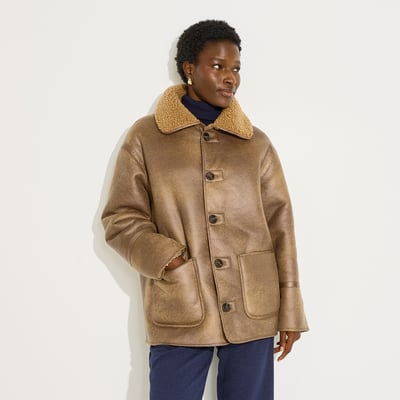 Manteau réversible GRAIN DE MALICE