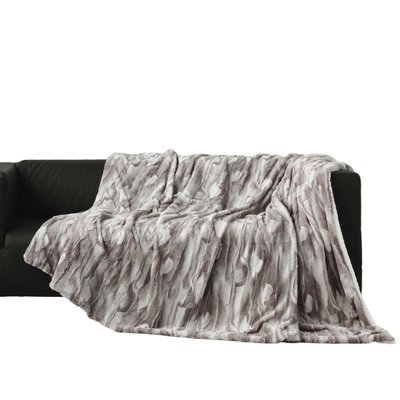 Plaid doux sherpa Caribou DOUCEUR D'INTÉRIEUR