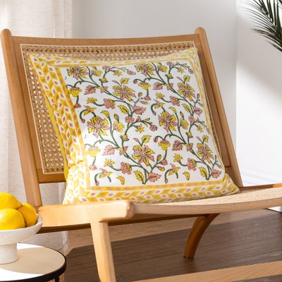 Mentera Floral Velvet Cushion PAOLETTI