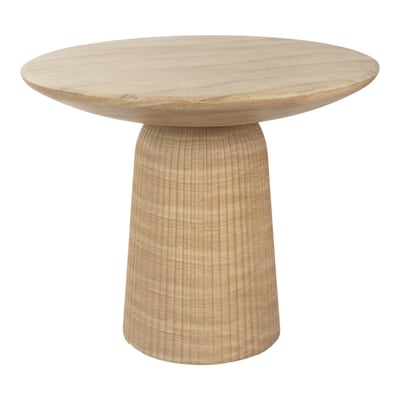 Table à manger ronde en béton effet pierre - BRISON DUTCHBONE