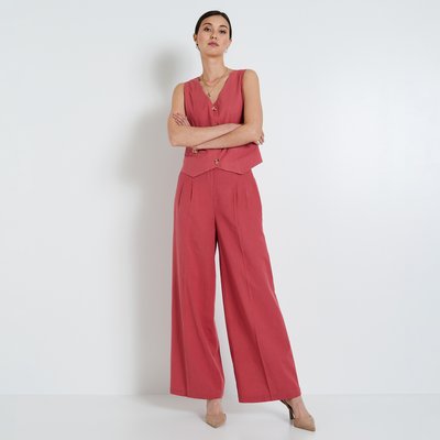 Pantalon large à pinces GRAIN DE MALICE