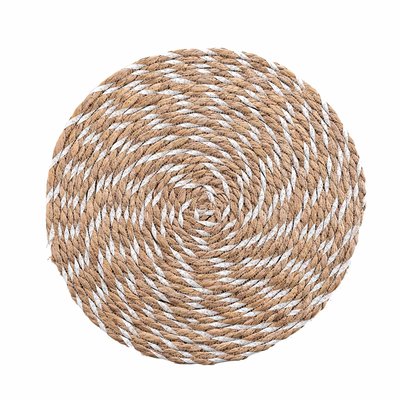 Set de table paille rond Nala DOUCEUR D'INTÉRIEUR