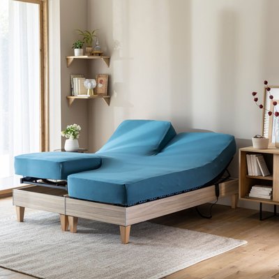 Drap housse jersey TPR pour sommier articulé TERRE DE NUIT