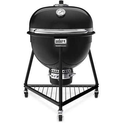 Kamado Summit E6 black sur pieds 61 cm WEBER