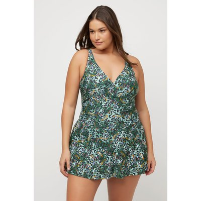 Maillot de bain jupette grande taille La Redoute