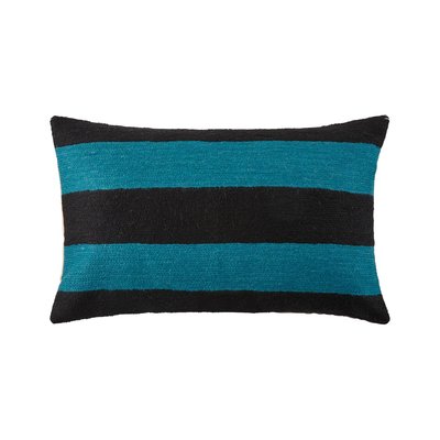 Housse de coussin en Broderie en point de chainette à rayures  HORIZONA MADURA
