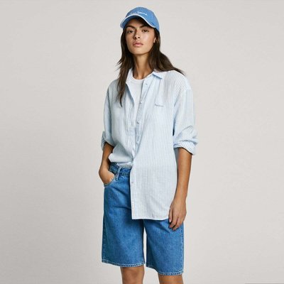 Chemise À Coupe Décontractée, À Rayures PEPE JEANS