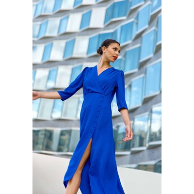 Robe bleu royal La Redoute