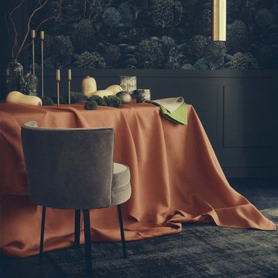 Nappe unie en lin, Made in France, FLORENCE ALEXANDRE TURPAULT