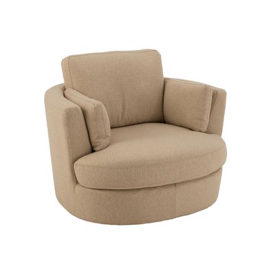 Fauteuil pivotant à 360° en tissu - ANGEL HELLIN, DEPUIS 1862
