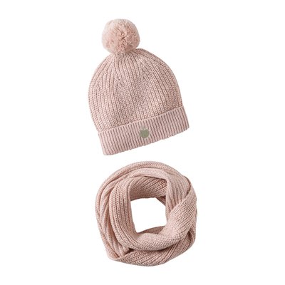 Ensemble bonnet et snood Fille VERTBAUDET