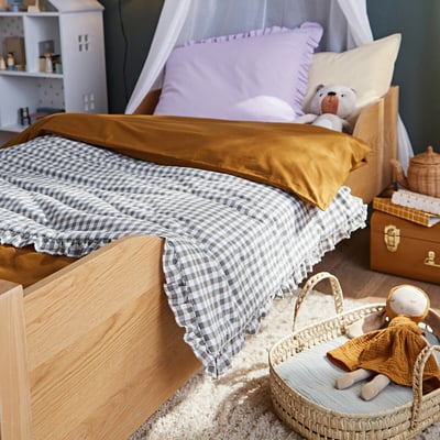 Edredon enfant matelassé coton vichy, Georgette LA REDOUTE INTERIEURS