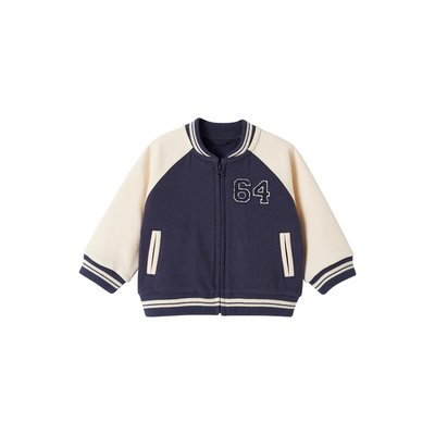Blouson teddy zippé en molleton POP VINTAGE VERTBAUDET