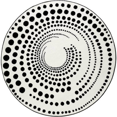 Tapis rond motif spirale , EDDY ESPRIT