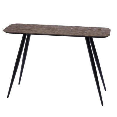 Console   en teck-BARNEY AMADEUS
