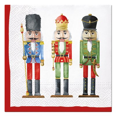 Lot de 20 serviettes en papier Casse noisette DOUCEUR D'INTÉRIEUR