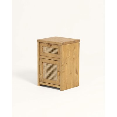 Table de chevet en bois d'épicéa - HAYDÉ HANNUN