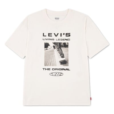 T-shirt manches courtes, photo skateur imprimée devant LEVI'S KIDS