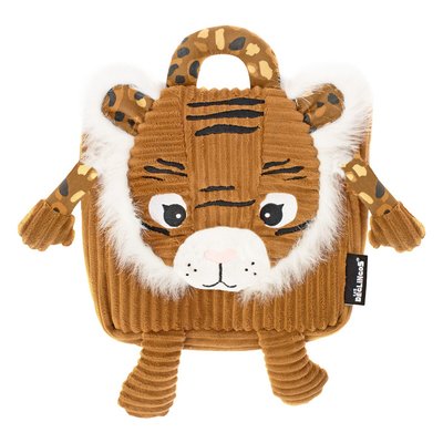 Sac à dos en velours tigre speculos LES DEGLINGOS