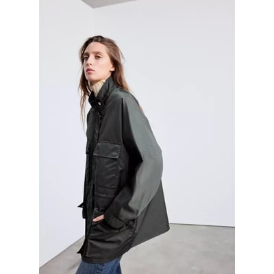 Veste à col montant MANGO