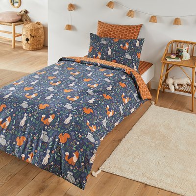 Housse de couette coton, Dans les bois LA REDOUTE INTERIEURS