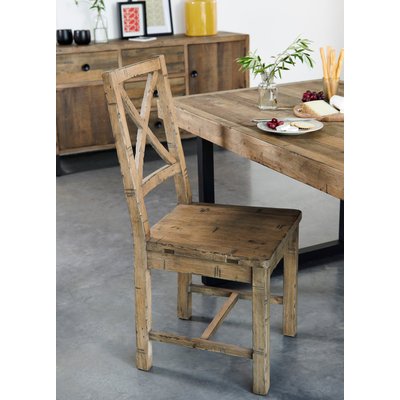 Chaise en bois recyclé BRISBANE (lot de 2) PIER IMPORT