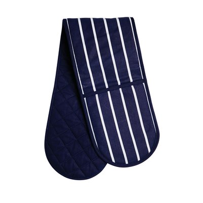 Cotton Double Oven Glove in Stripe SO'HOME
